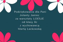 Podziękowania